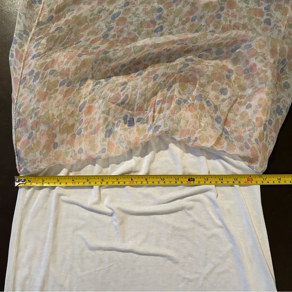 Elena Baldi- Silk- Made in Italy, floral delicate baby doll, fairy core - Picture 10 of 10